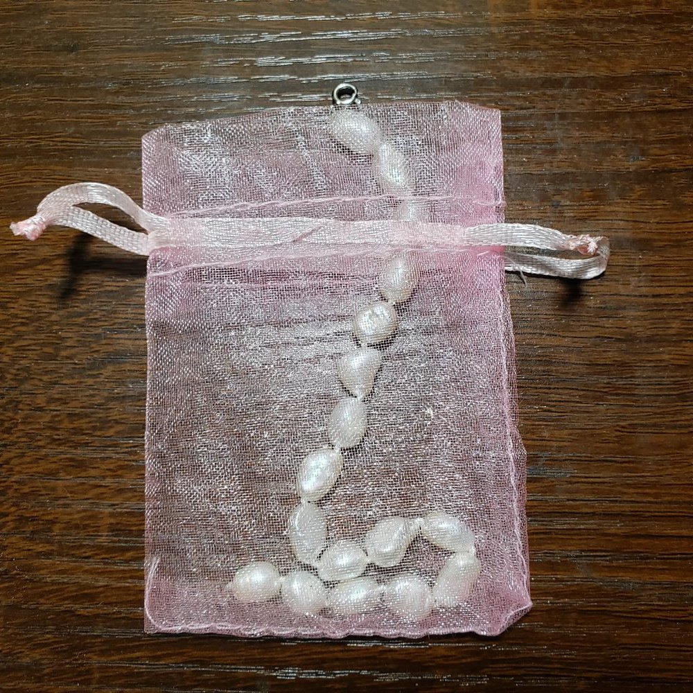 Pearl bracelet.